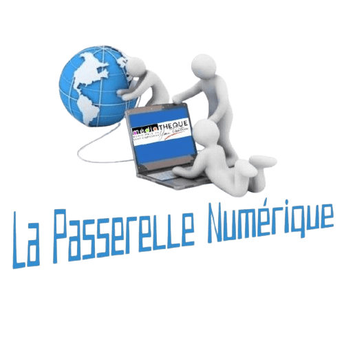 Logode l'espace numérique de la médiathèque de Saint-Symphorien