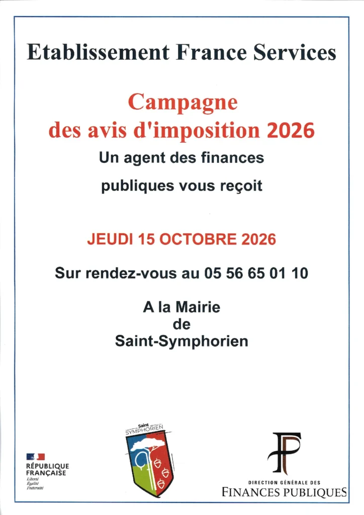 Campagne des avis d&rsquo;imposition 2026
