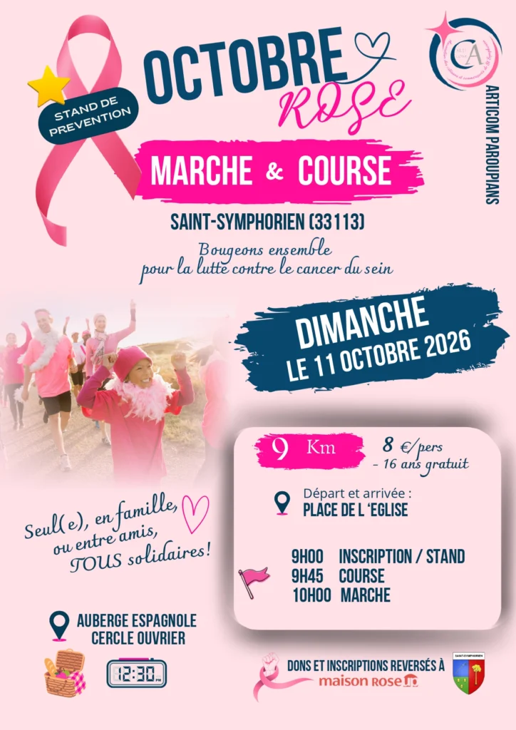 Octobre Rose Marche et Course